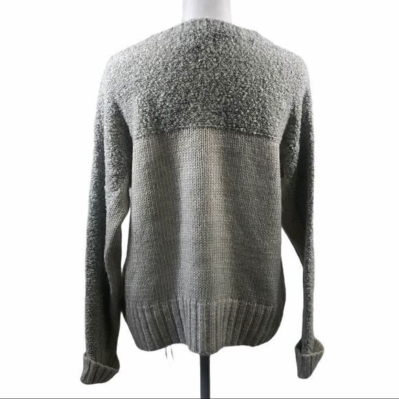 John + Jenn Gray Color Block Pullover Sweater S - Picture 2 of 9